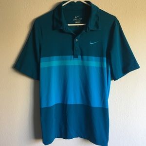 Nike M dri-fit polo golf shirt